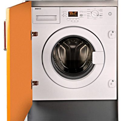 Beko WMI61241 6.5Kg 1200 Spin Built In Washing Machine with LCD Display  2 Year Parts & Labour Guarantee